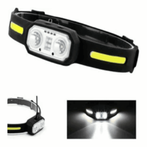 Linterna minera de banda con sensor